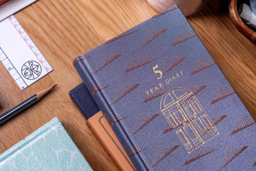 Five Year Diary, Kyo-Ori Textile Cover (Limited Edition)