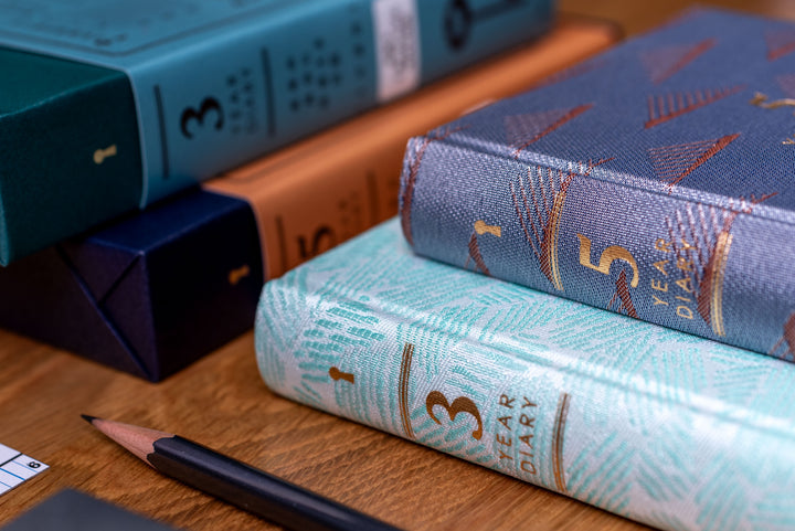 Five Year Diary, Kyo-Ori Textile Cover (Limited Edition)