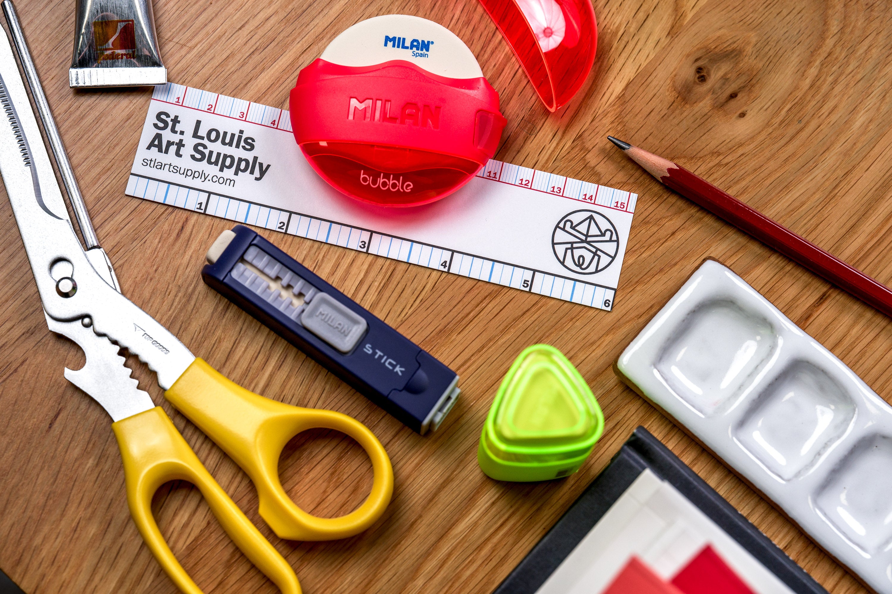 Bubble Sharpener/Eraser, Random Color