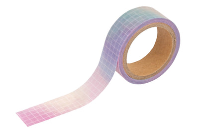 Gradient Grid Washi Tape