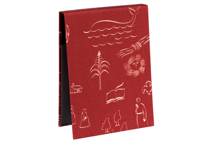 Kakimori Mini Note Cover, Palmehuset Red