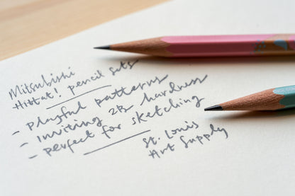 Uni Hittat! Pencils, 2B, Box of 12 (Bloom!)