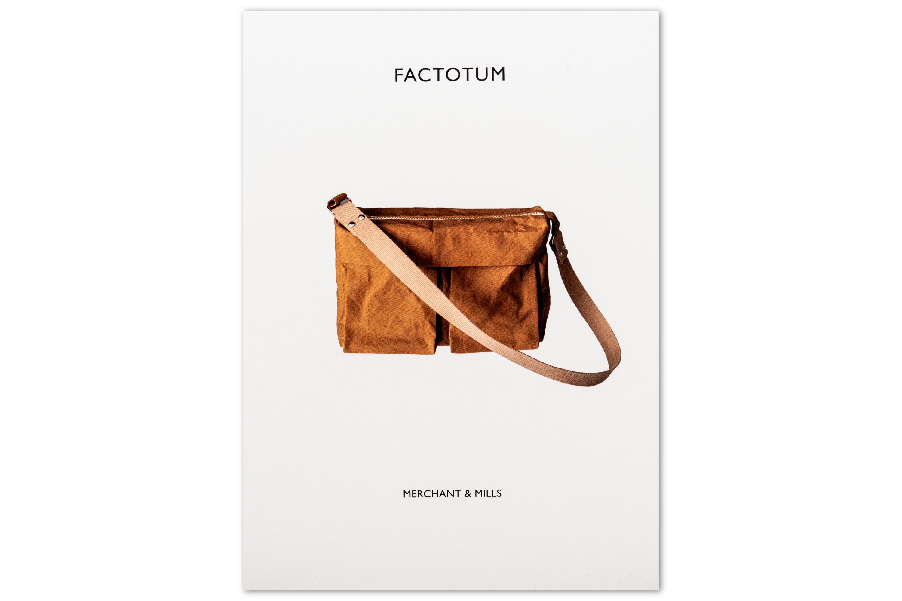 Factotum Crossbody Bag Sewing Pattern