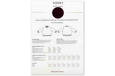 The Sidney Sweatshirt Sewing Pattern