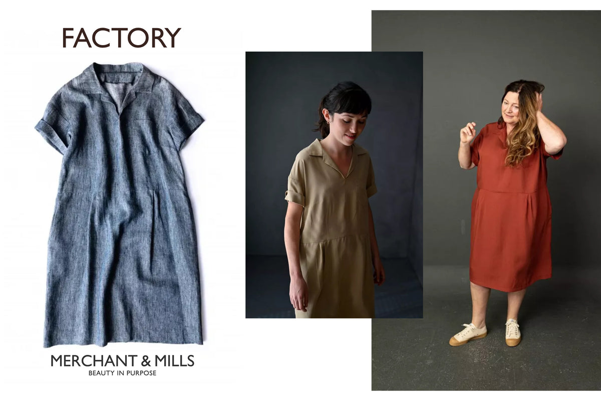 The Factory Dress Sewing Pattern – St. Louis Art Supply