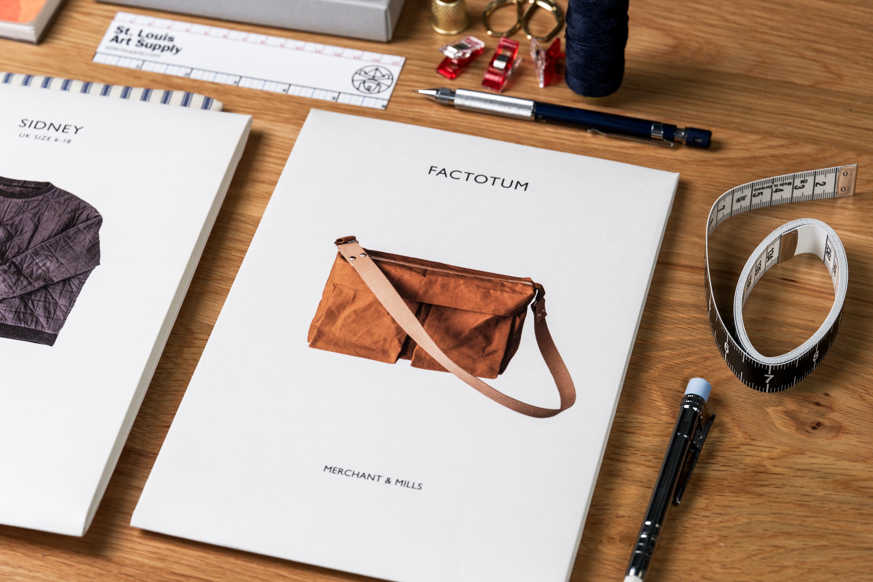 Factotum Crossbody Bag Sewing Pattern