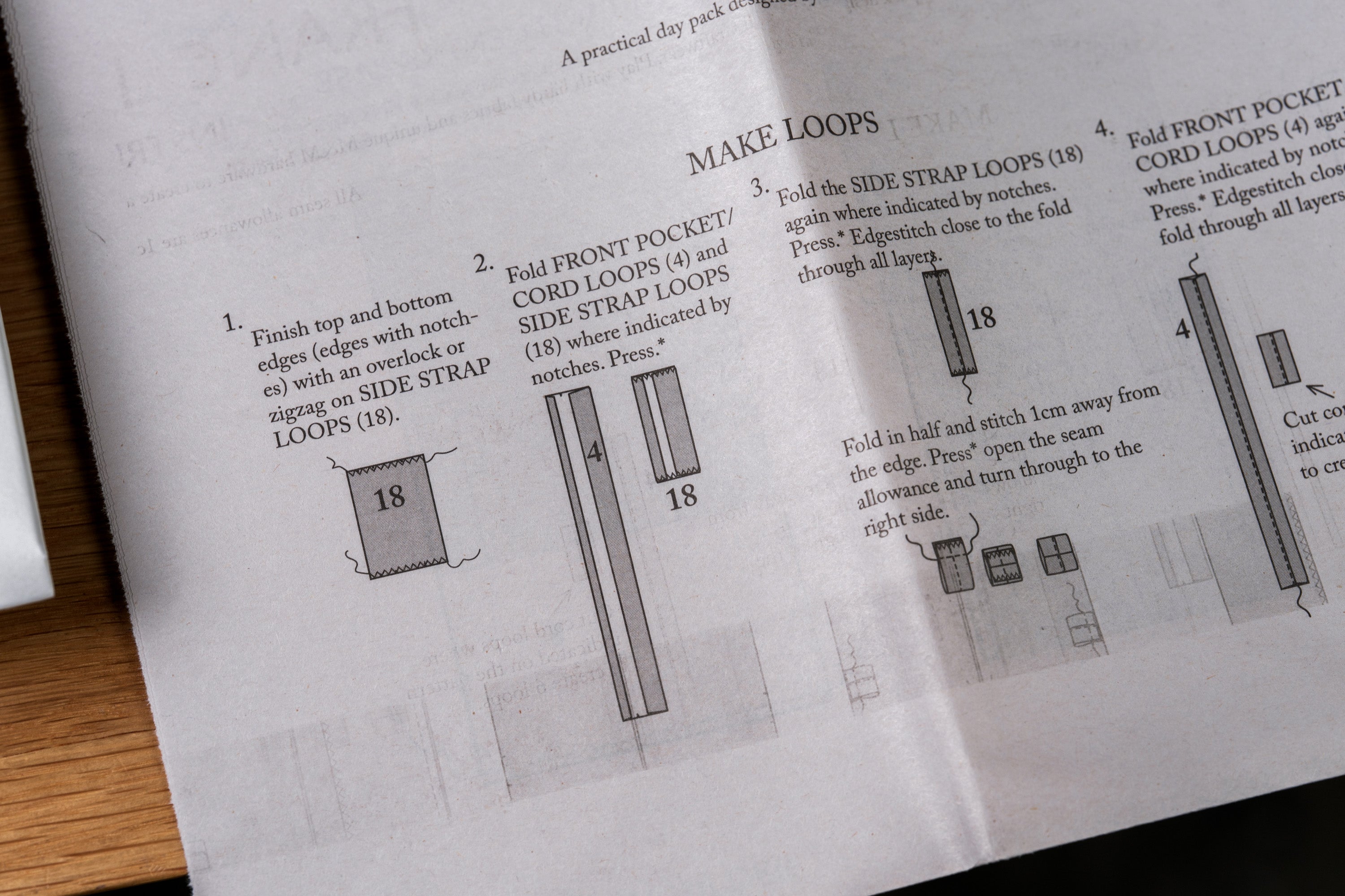 The Francli Daypack Sewing Pattern