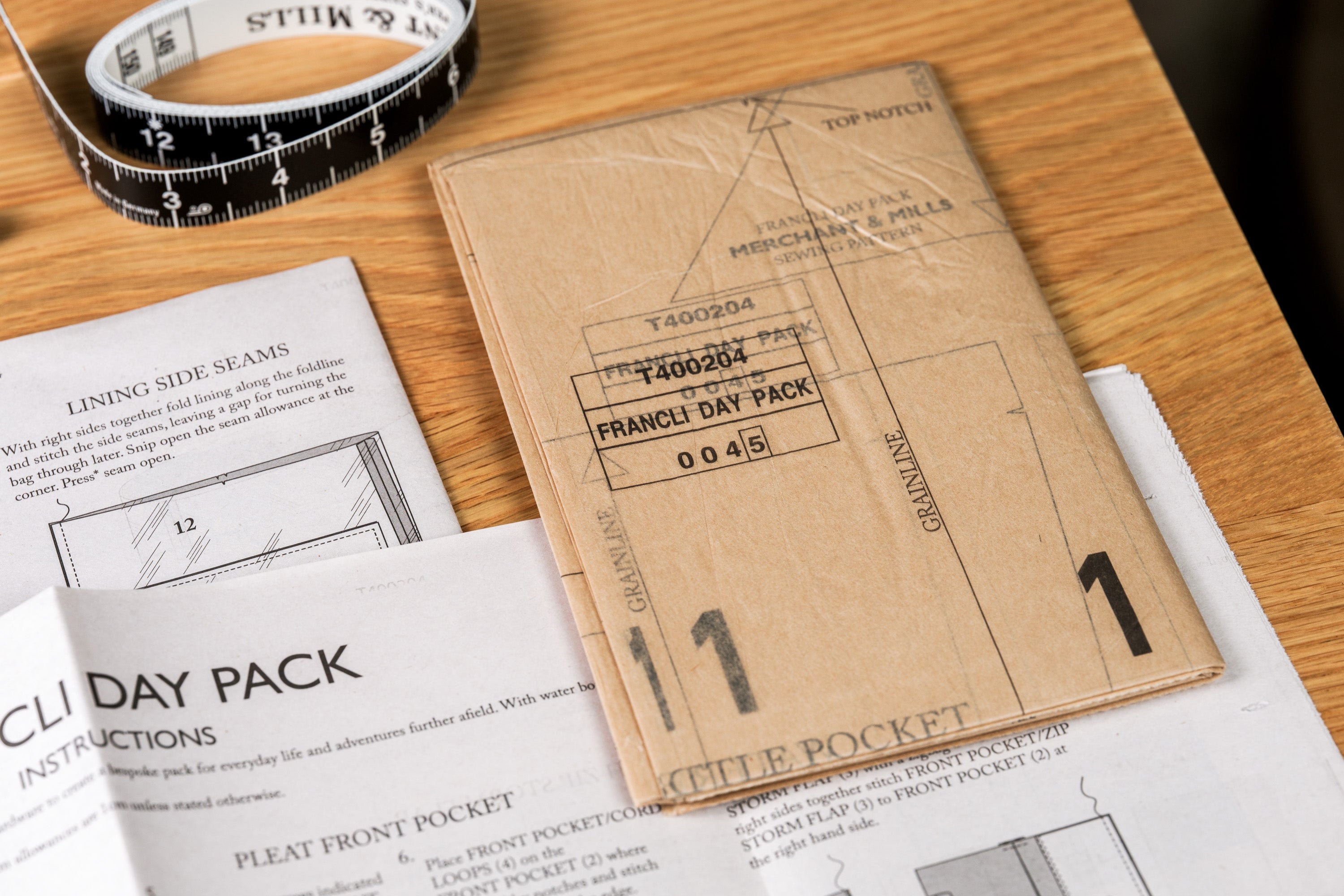 The Francli Daypack Sewing Pattern