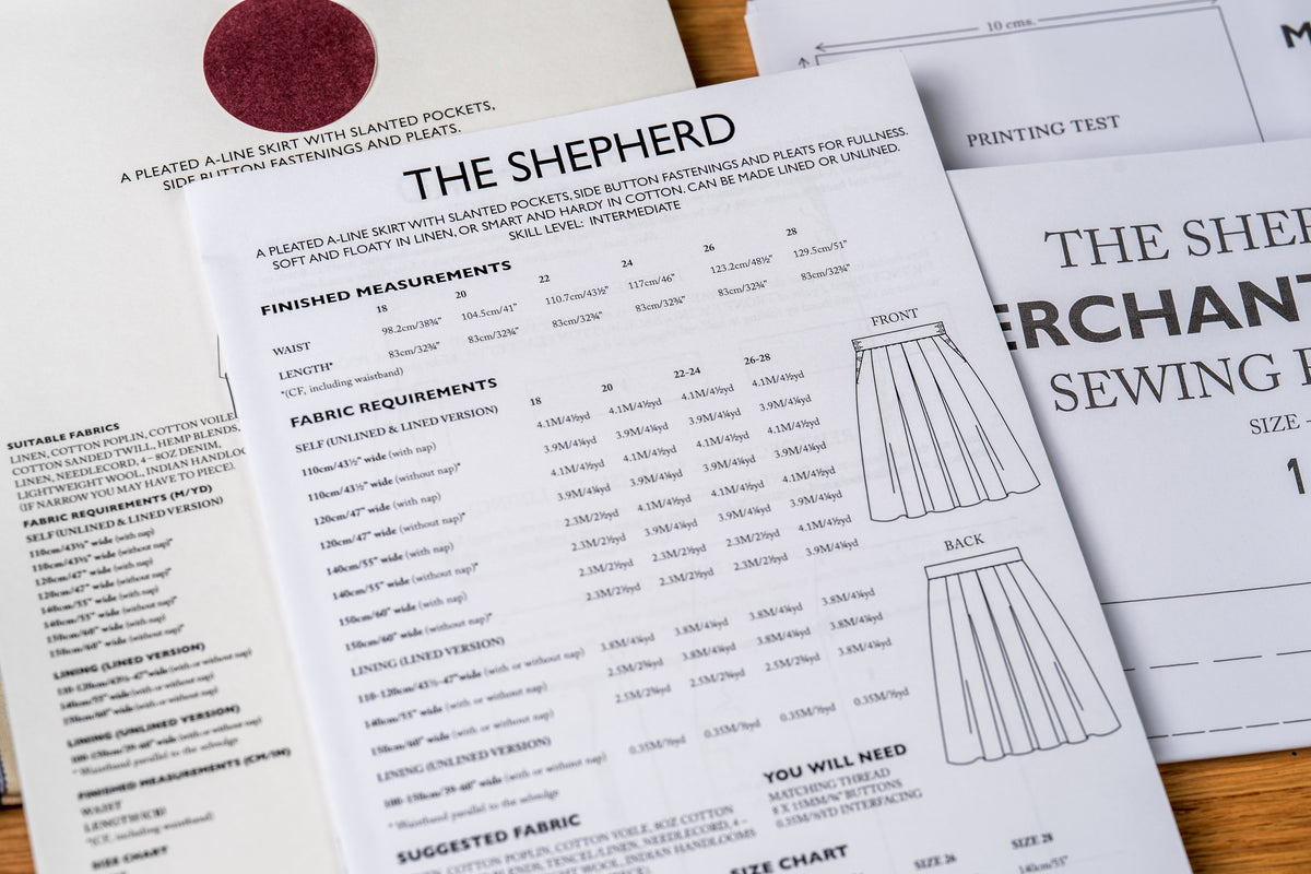 The Shepherd Skirt Sewing Pattern – St. Louis Art Supply