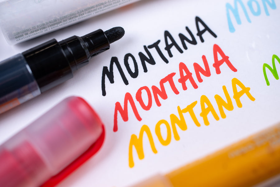 Montana Acrylic Paint Markers, Classic Set of 6