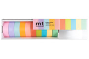 mt Washi Tape, 15 mm, Ten-Color Box