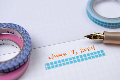 mt Washi Tape, Slim Set of 3, Grids