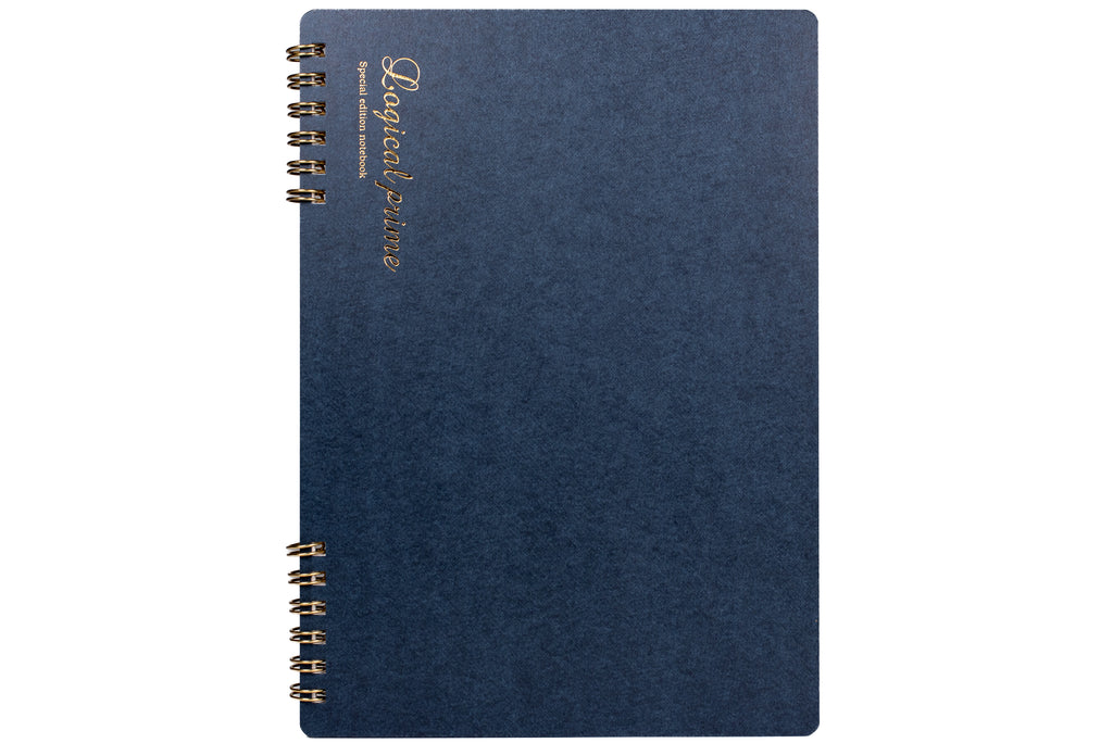 Logical Prime Split-Ring Notebook, Blue/Ruled