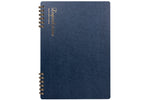 Logical Prime Split-Ring Notebook, Blue/Ruled