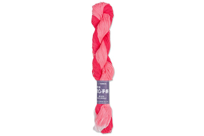XL Hand-Dyed Sashiko Skein, #203 Rose Garden
