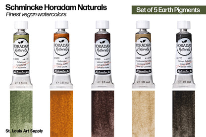 Horadam Naturals, Earth Colors Set of 5