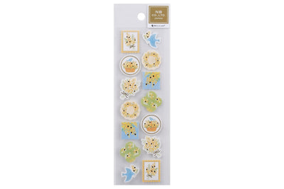 Foil-Stamped Stickers (Spring Blossoms)