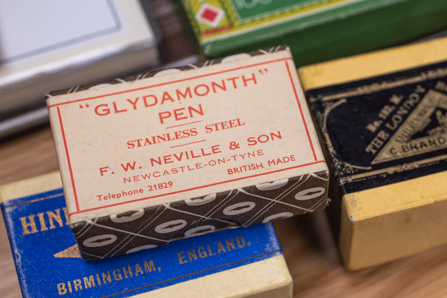 H.W. Neville & Son "Glydamonth" Pen Nib (Vintage)
