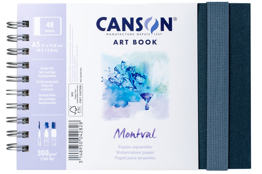 Canson Art Book, Montval Watercolor Paper – St. Louis Art Supply
