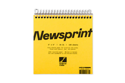 Newsprint Notebook