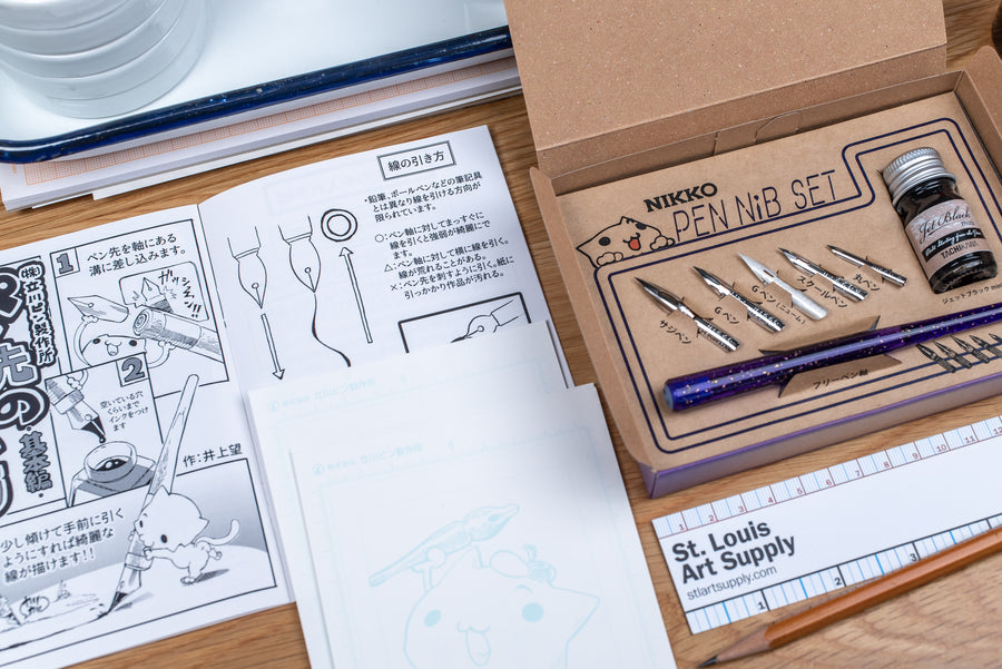 Nikko Manga Pen Nib Set – St. Louis Art Supply