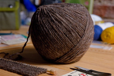 Haunui Natural Wool Yarn, #24 Tauranga
