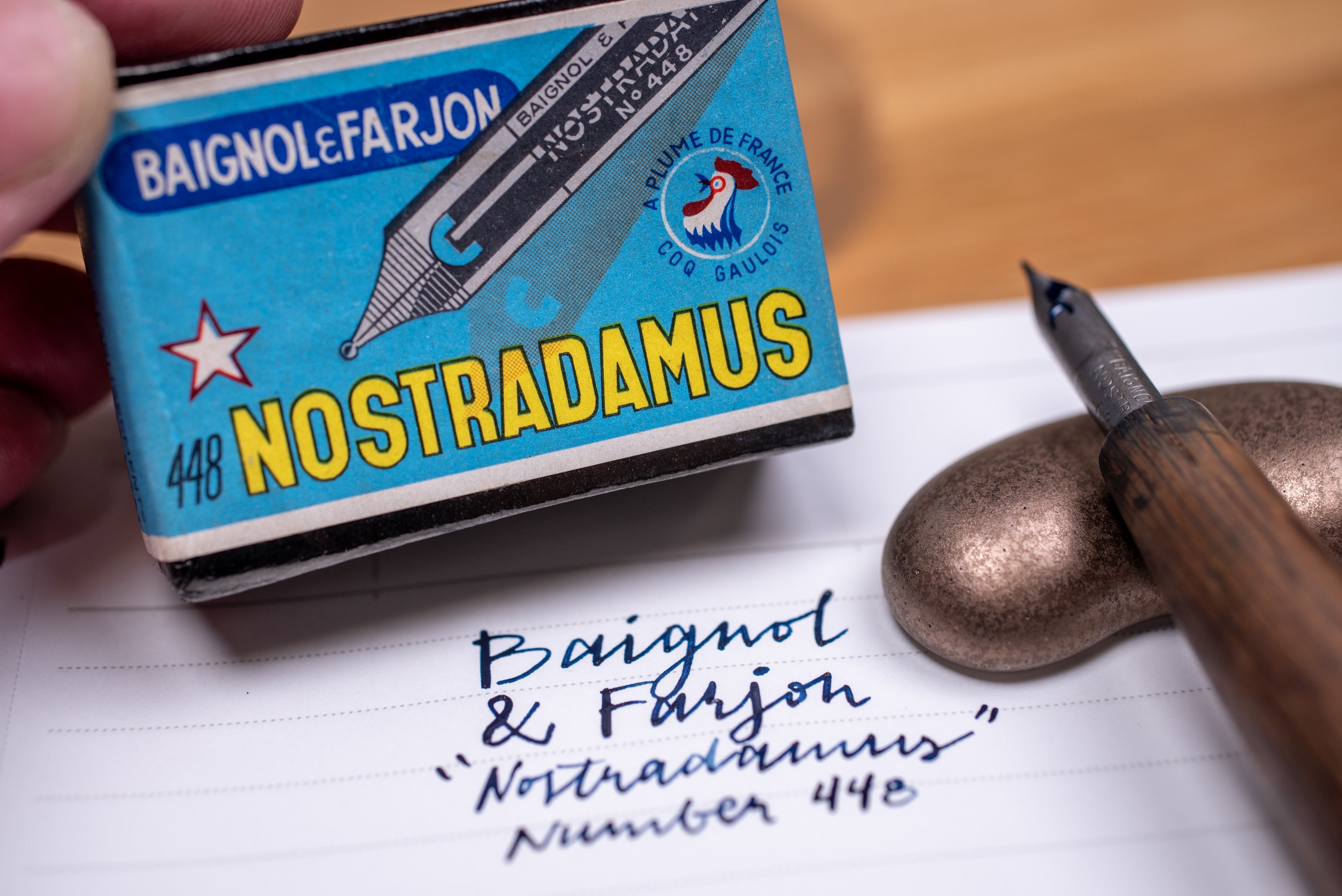 Baignol & Farjon #448 Nostradamus Pen Nib (Vintage) – St. Louis