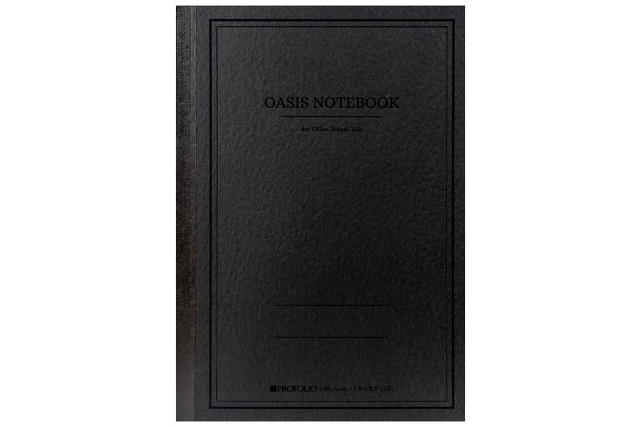 Oasis Notebook, Black