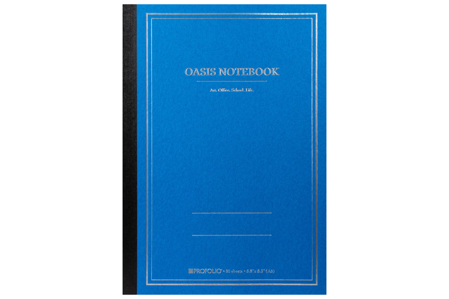Oasis Notebook, Sky Blue
