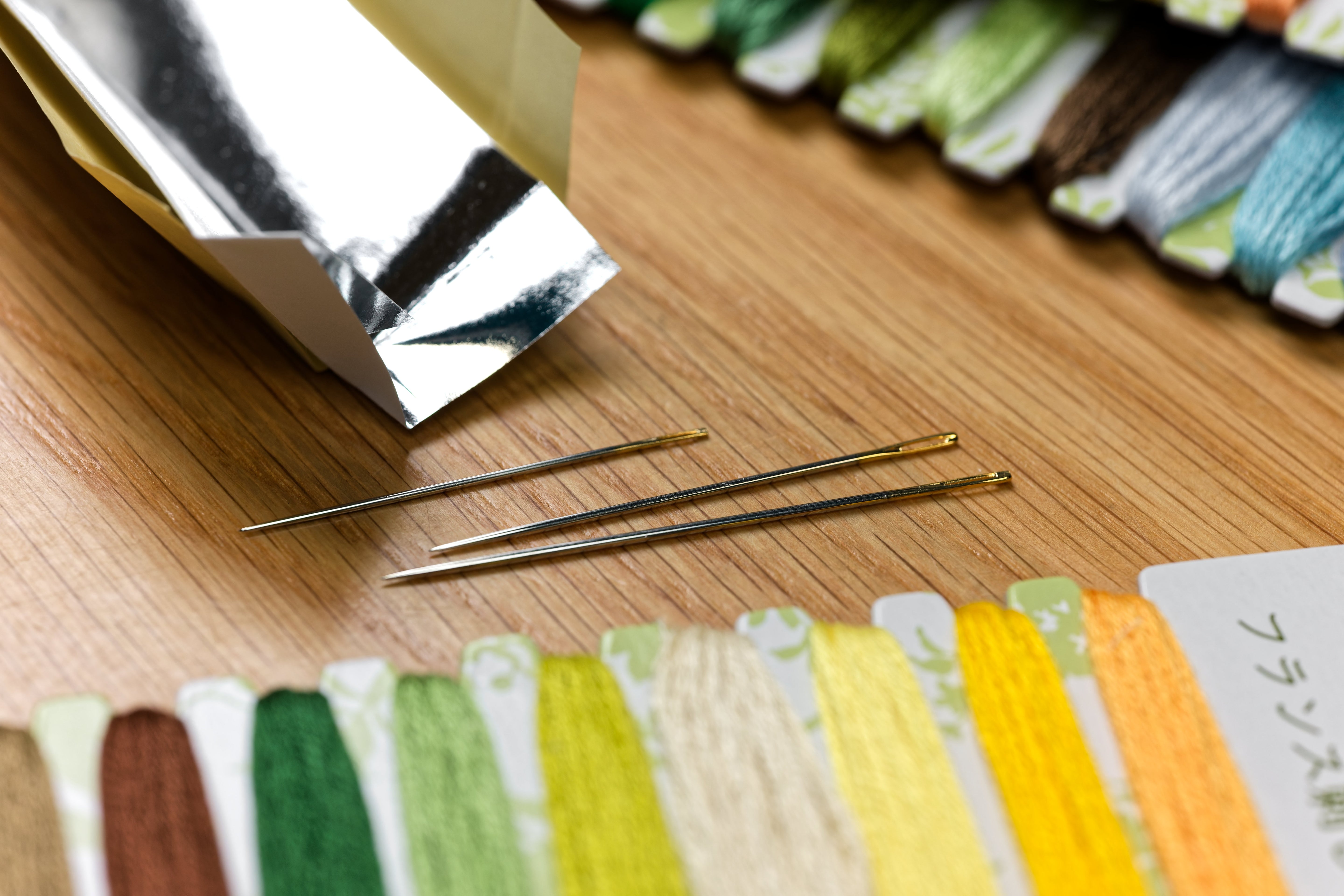 Olympus Embroidery Needles, Set of 3