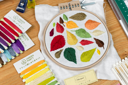 Garden Party Embroidery Thread, 10-Color Set #04