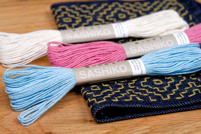 Variegated Sashiko Thread, #73 Multi Purple