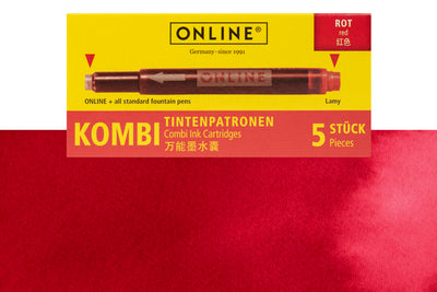 KOMBI Fountain Pen Ink Cartridges