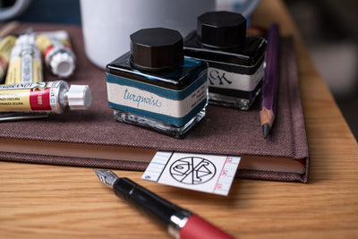 ONLINE Bottled Fountain Pen Ink, Pink