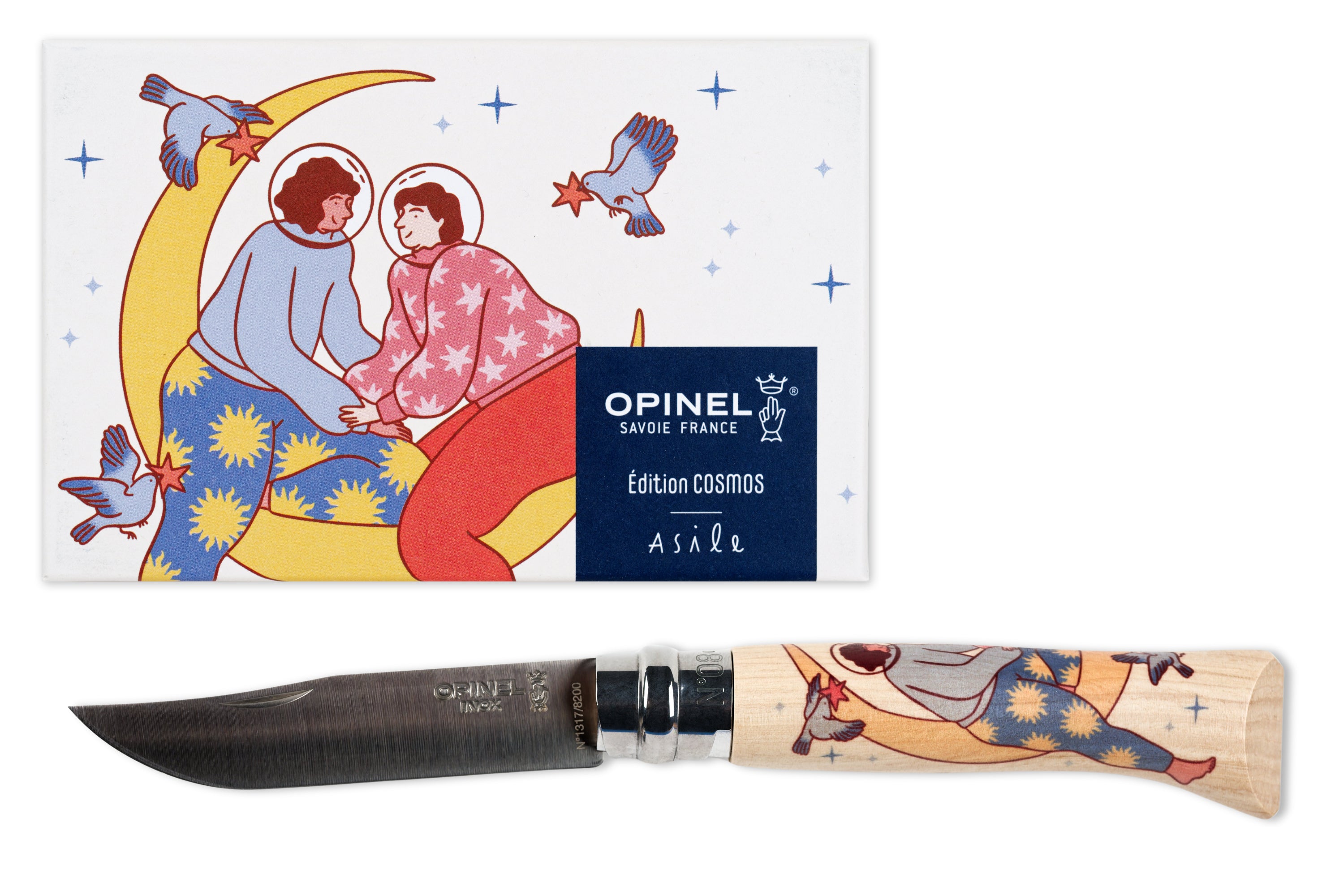 Opinel No. 08 Limited Edition Knife — by Asile – St. Louis Art Supply