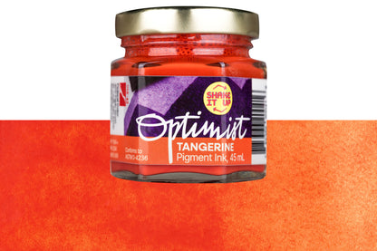 Optimist Pigment Ink, #015 Tangerine, 45 mL Inkwell