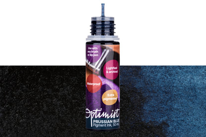 Optimist Pigment Ink, #220 Prussian Blue, 50 mL Precision Bottle