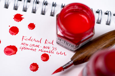 Optimist Pigment Ink, #002 Federal Red, 50 mL Precision Bottle