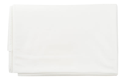 100% Organic Cotton Interlock Knit, White