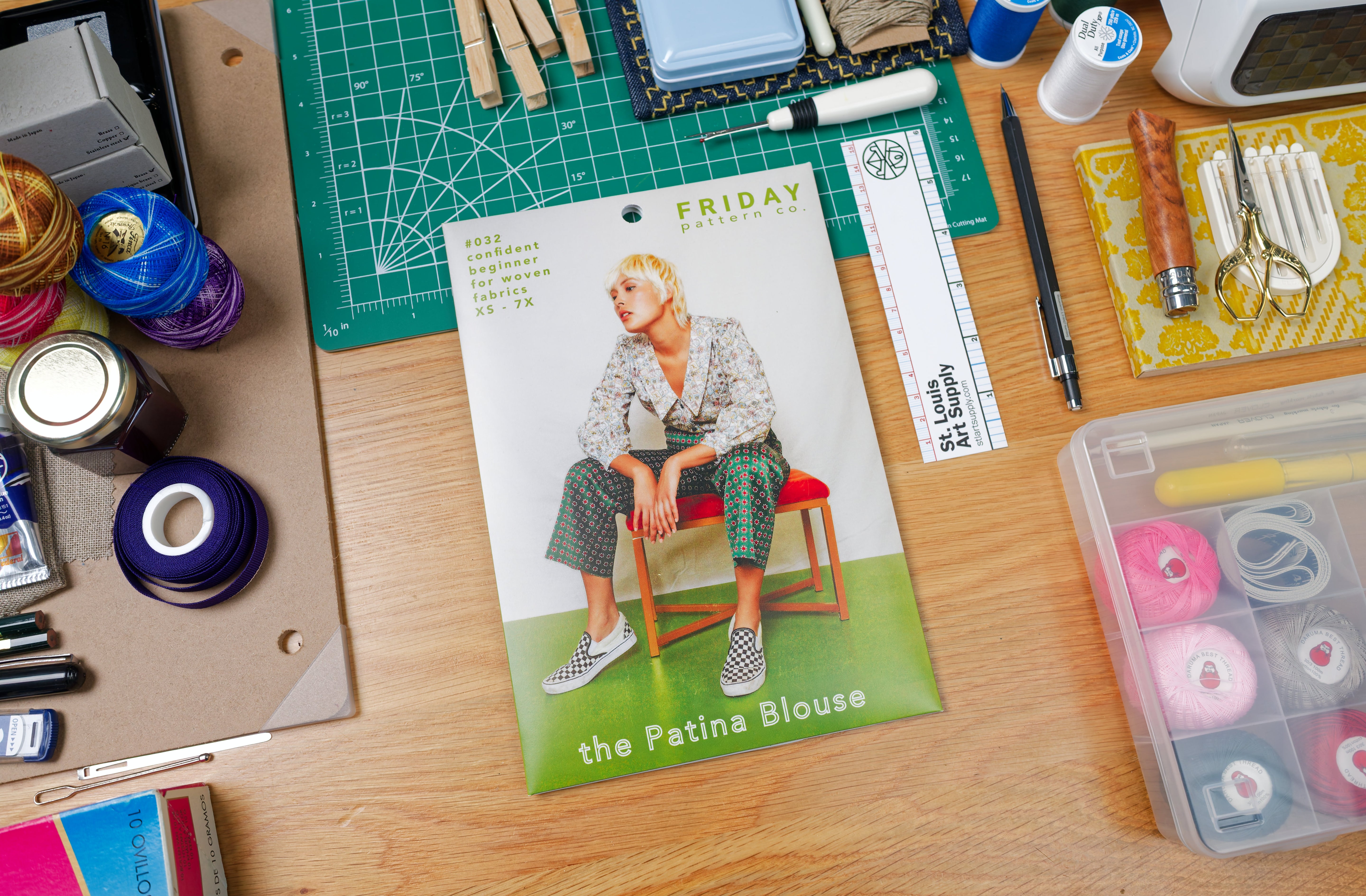 Patina Blouse Sewing Pattern