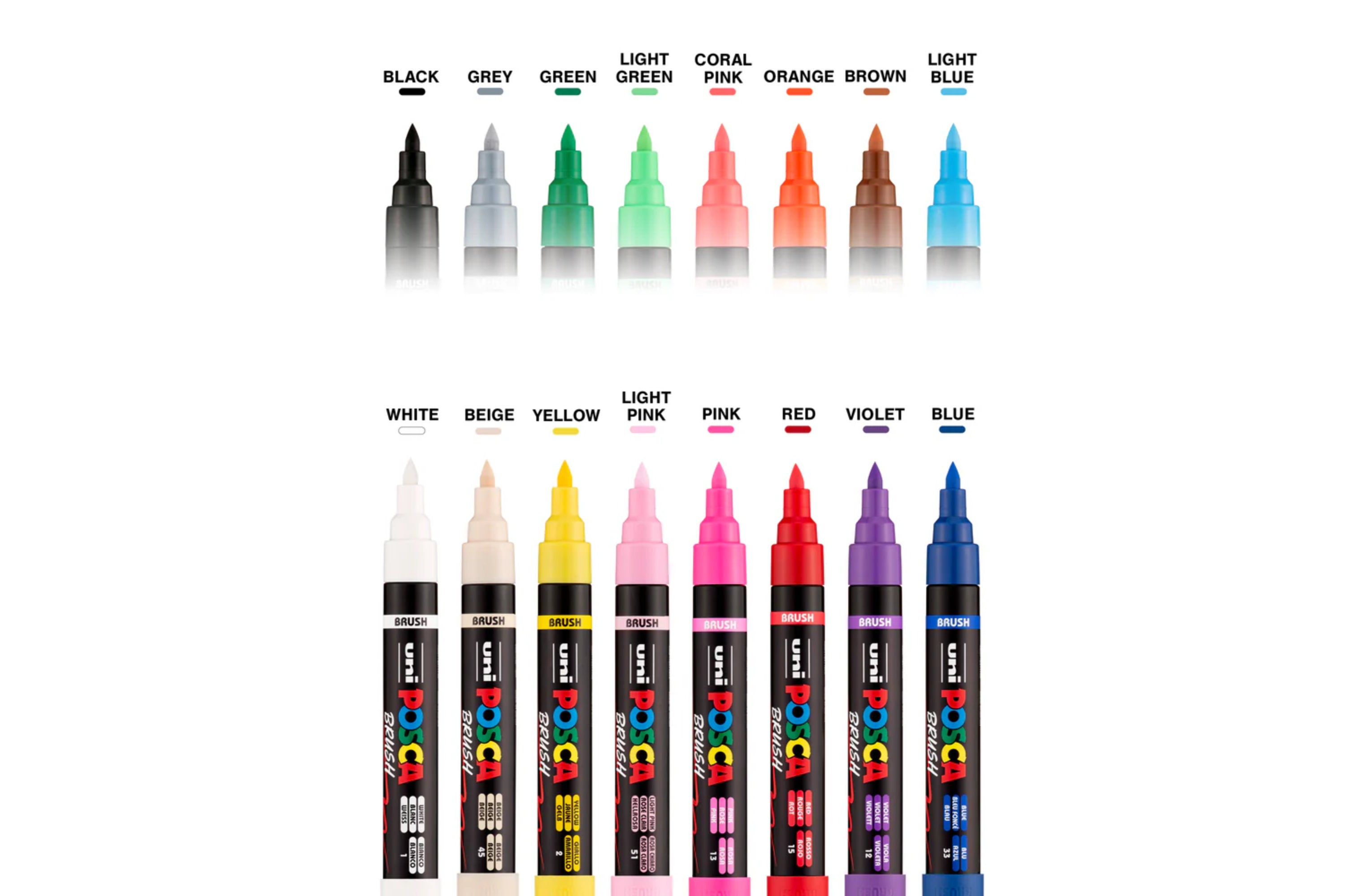 POSCA PC-5BR Brush Marker