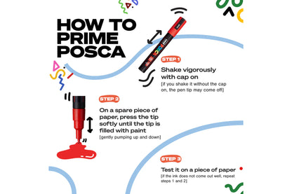 POSCA PC-5BR Brush Marker