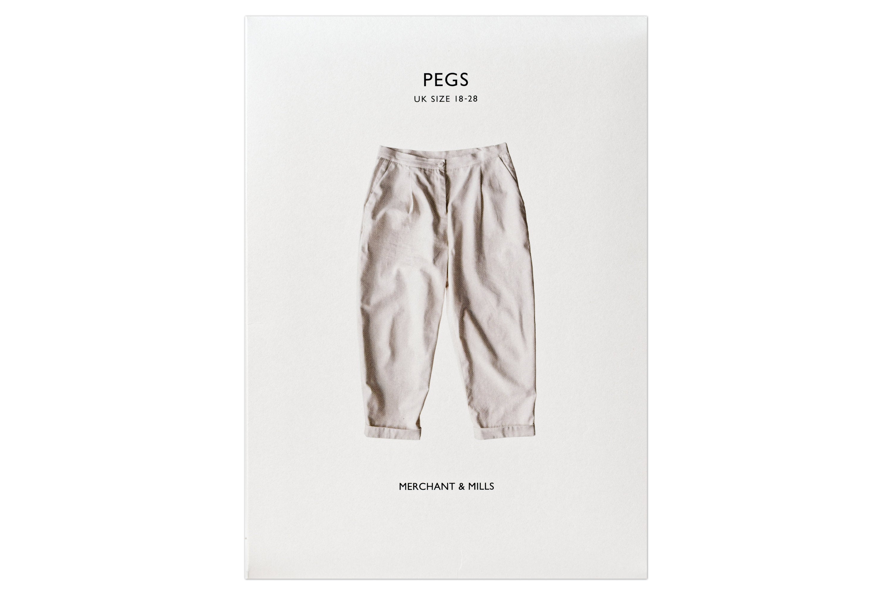 Pegs Pants Sewing Pattern