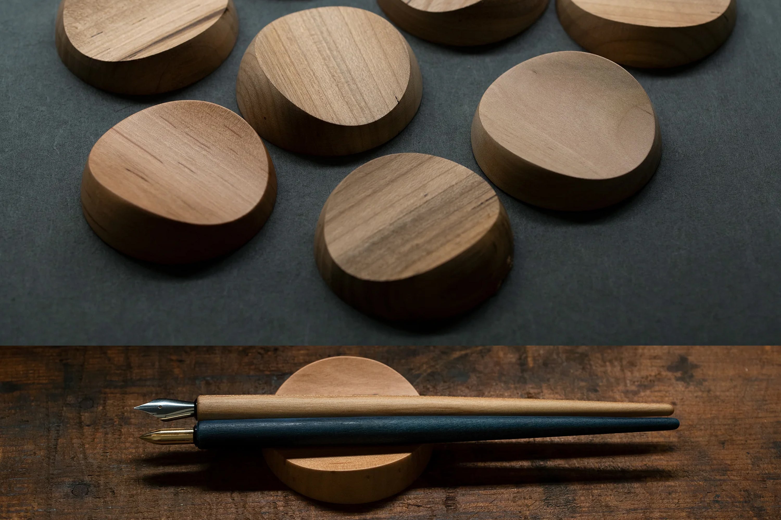 Sakura Wood Pen Rest