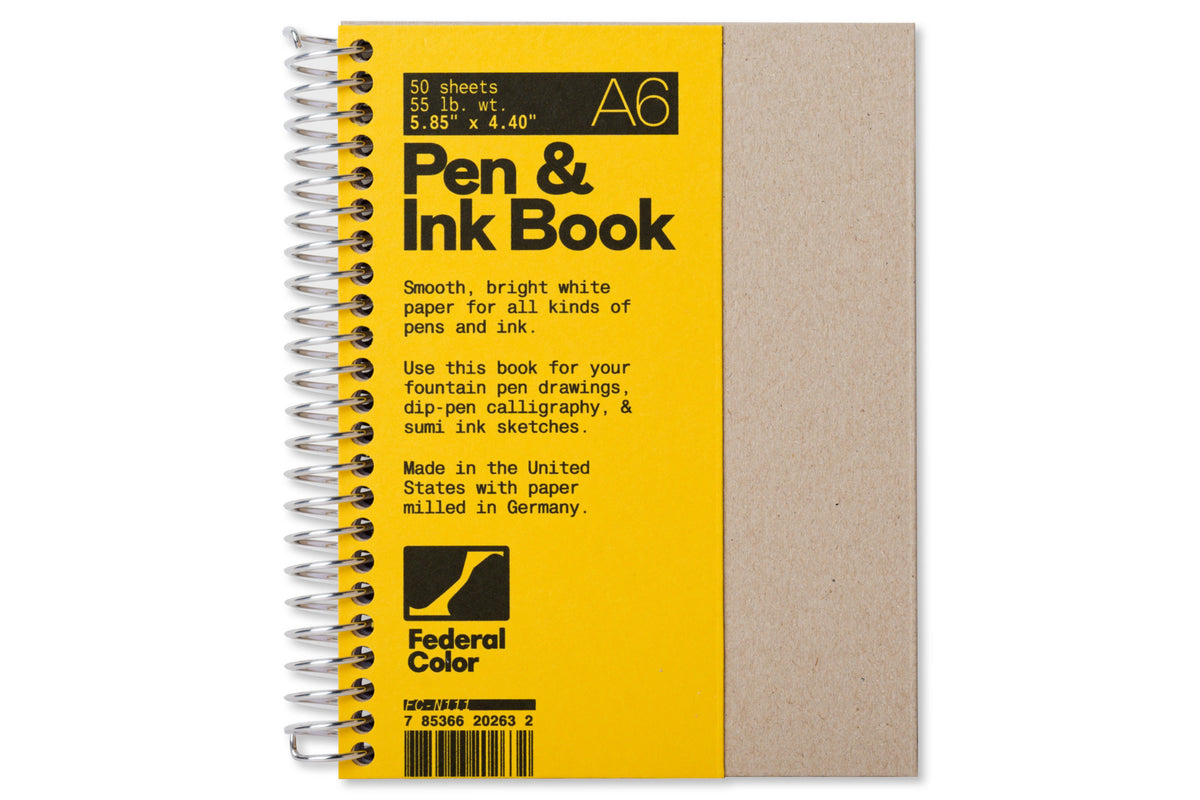 Pen & Ink Book, A6 – St. Louis Art Supply