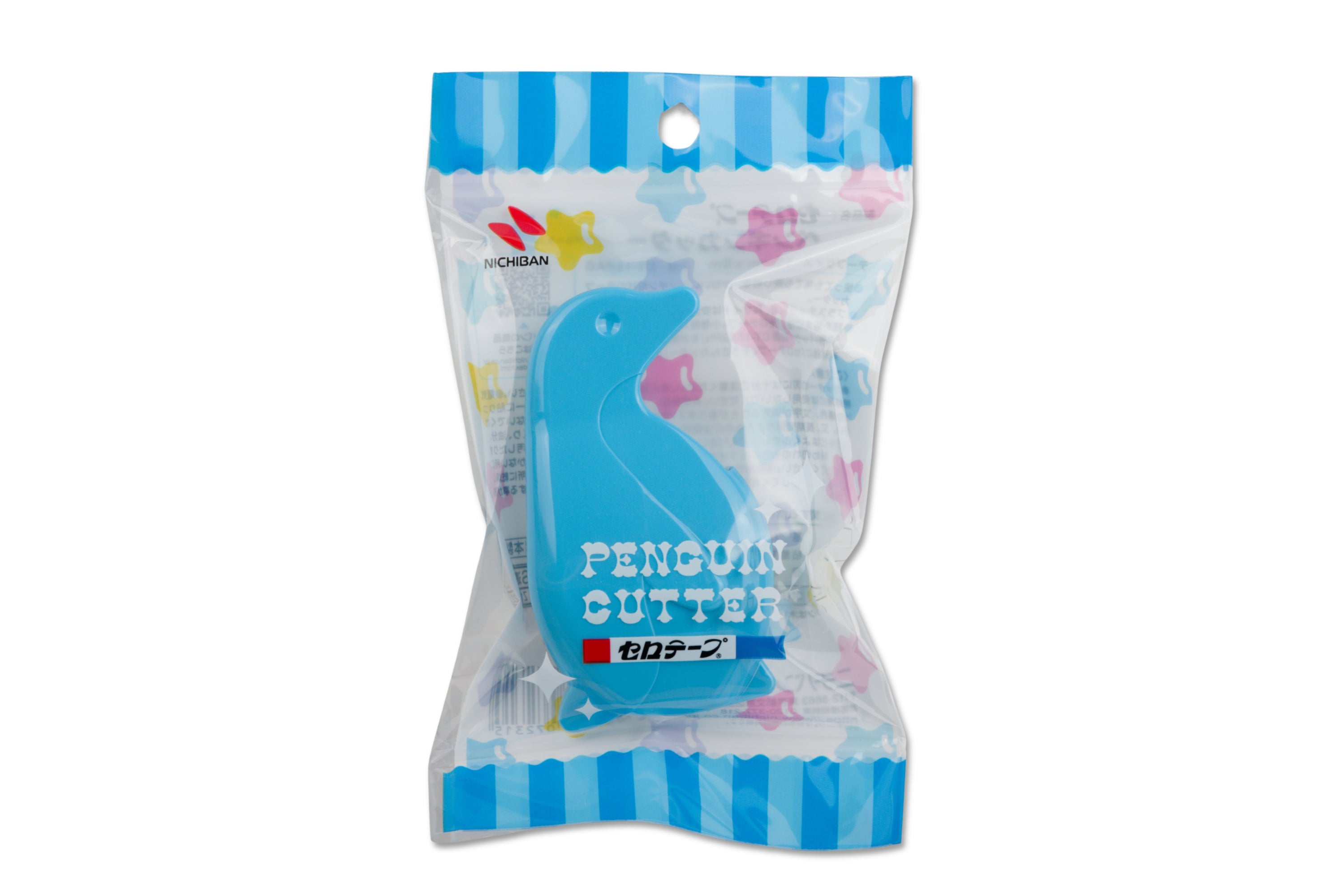 Nichiban Tape Dispenser, Blue Penguin