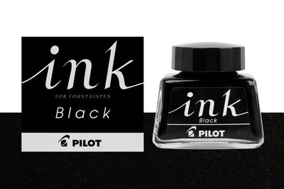 Pilot Black Fountain Pen Ink, 30 mL