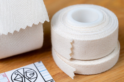 Lightweight Cotton Twill Tape, 1.5" x 10 ft.