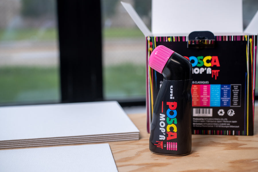 Uni POSCA Paint Markers, Earth Colors Set (PC-5M)