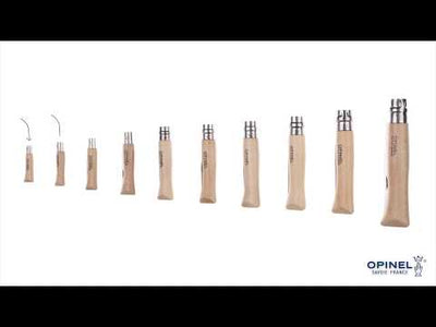 Opinel No. 06 Stainless Folding Knife, Olive Wood